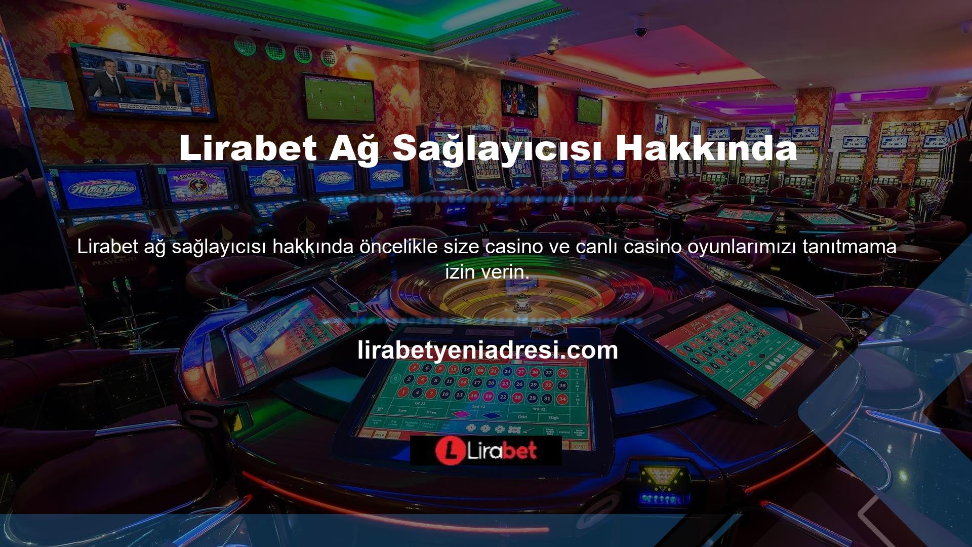 Dünyanın en saygın sağlayıcılarıyla yapılan ortaklıklar sayesinde Lirabet, üyeleri arasında en popüler web sitesi haline geldi