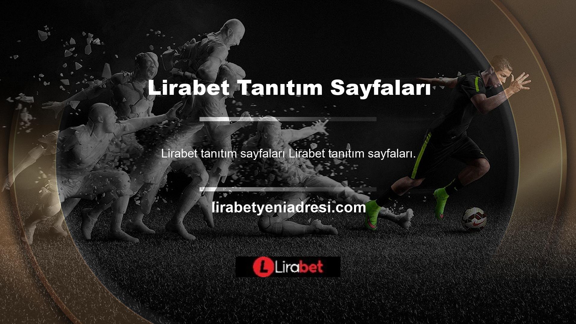 Lirabet tanıtım sayfaları size canlı casino alanındaki en bonusları verir ve her zaman en yüksek oranlarla kazanç tablonuzu artırır